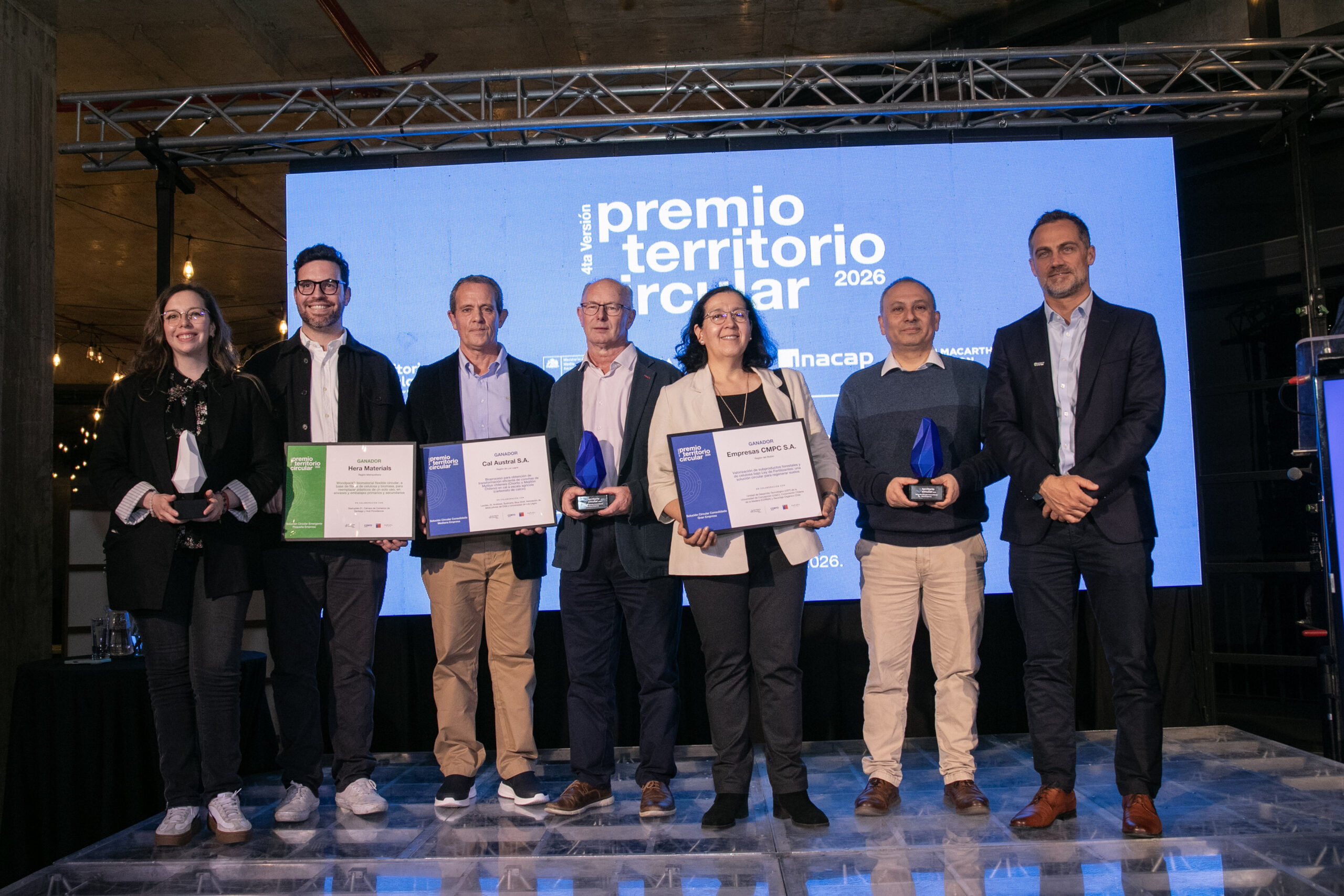 Premio Territorio Circular 2026 reconoce seis iniciativas que están transformando la industria